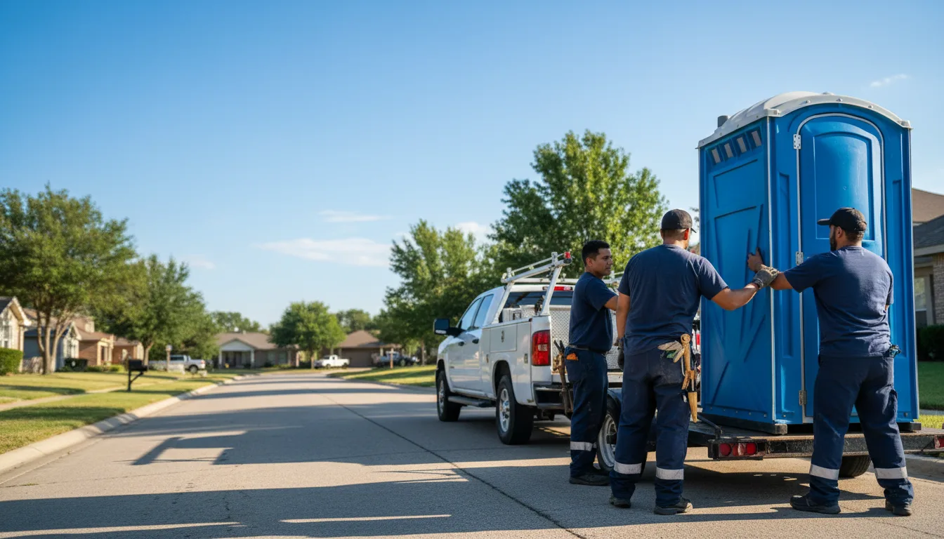 Portable Toilet Rental in Mount Auburn, IA near me